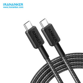 کابل نسل سوم 180 سانتی انکر دو سر تایپ سی Anker 322 USB-C to USB-C - مدل A81F6