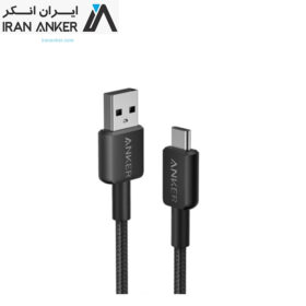 کابل انکر Anker 322 USB-A to USB-C طول ٩٠ سانتی متر – مدل A81H5