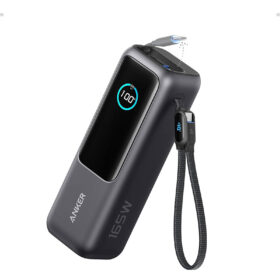 پاوربانک انکر 25000 میلی آمپر 165 وات Anker Zolo PowerBank 25K 165W Built-In USB-C مدل A1695