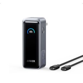 شارژر و پاوربانک انکر با ظرفیت 9600 میلی آمپر Anker Prime Power Bank 65W مدل A1339