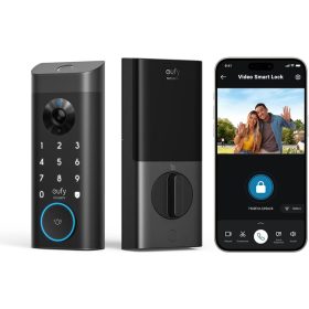 قفل هوشمند امنیتی یوفی انکر Anker Eufy Security Video Smart Lock E330 3-in-1 Camera+Doorbell+Fingerprint مدل T8531