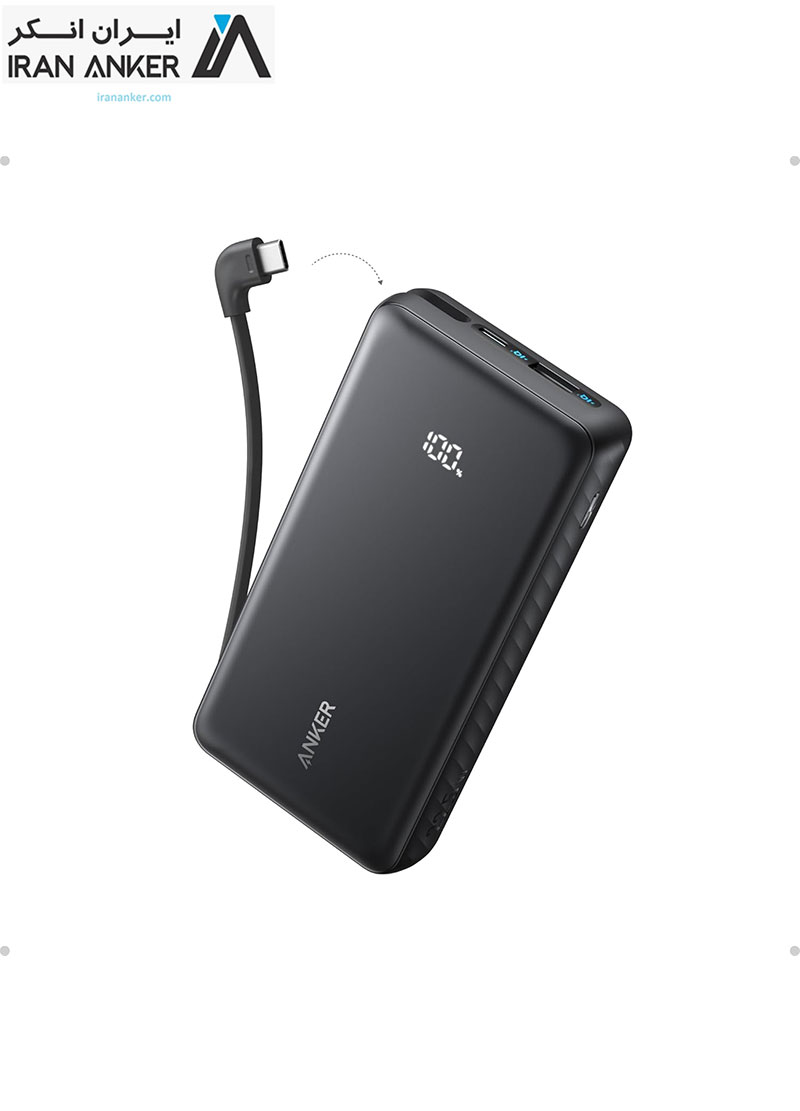 پاوربانک انکر Anker Zolo Power Bank 20K 22.5W Slim Travel مدل A110E