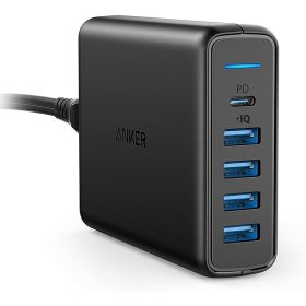 شارژر رومیزی انکر Anker USB C Wall Charger 5-Port 65W مدل A2056