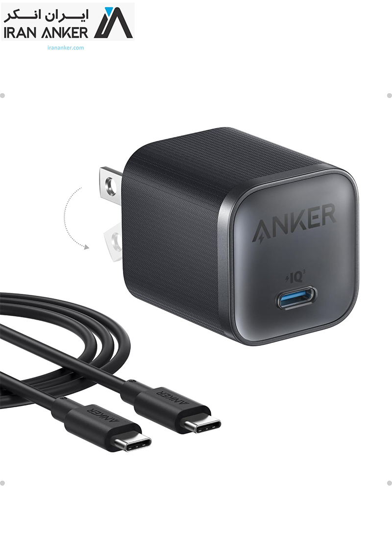 شارژر 45 وات انکر Anker Nano USB-C Charger 45W  مدل B2692