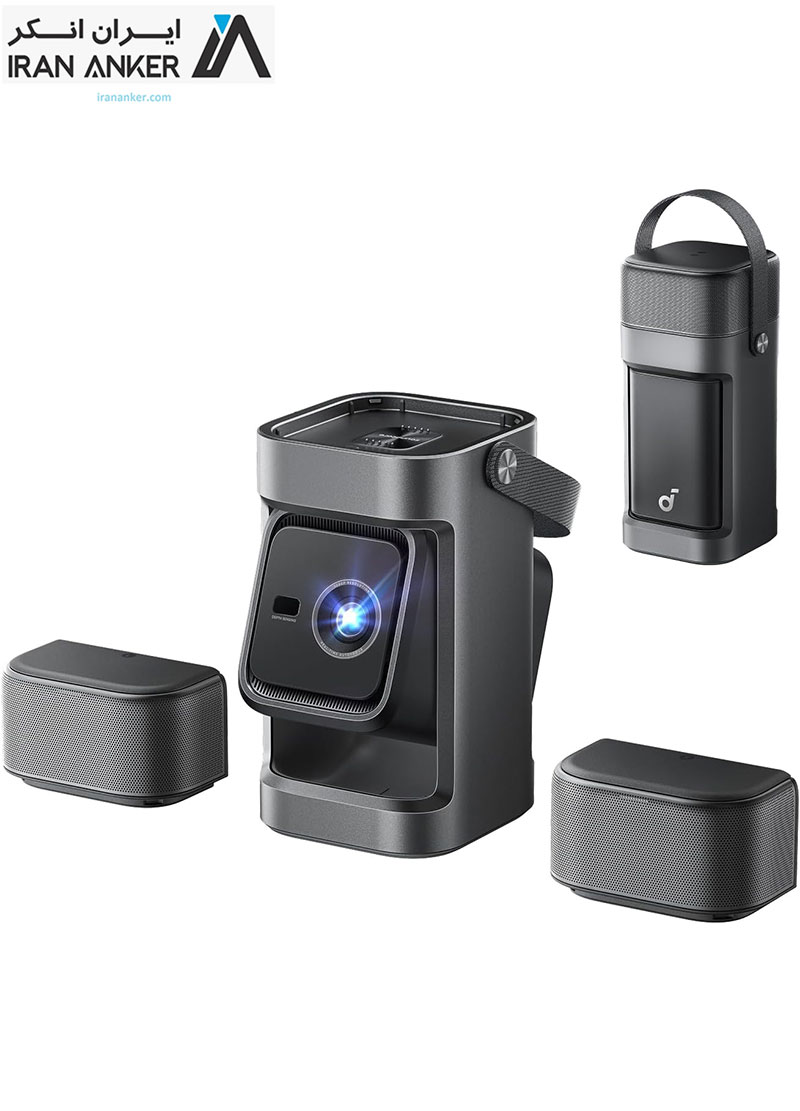 ویدئو پروژکتور پورتابل انکر نبولا Anker Soundcore Nebula P1 Portable GTV Projector with Detachable Speakers مدل D2431